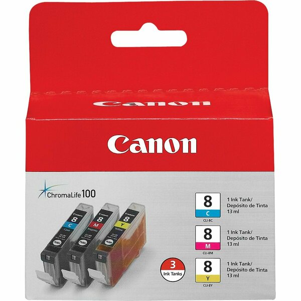 Canon Computer Systems Canon CLI 8 CMY 3 PACK CLI8CMY3PACK